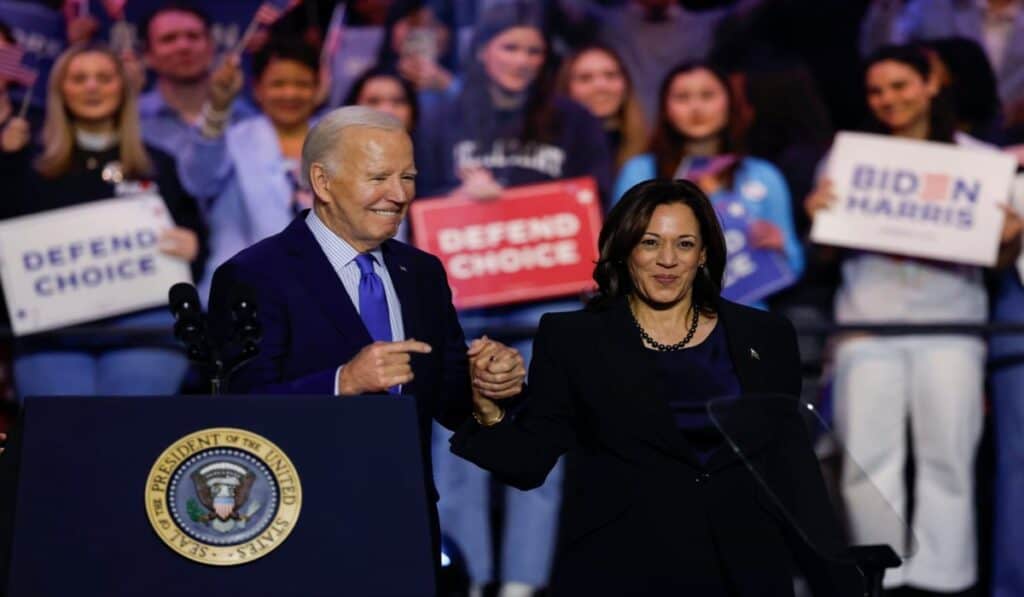 Joe Biden y Kamala Harris