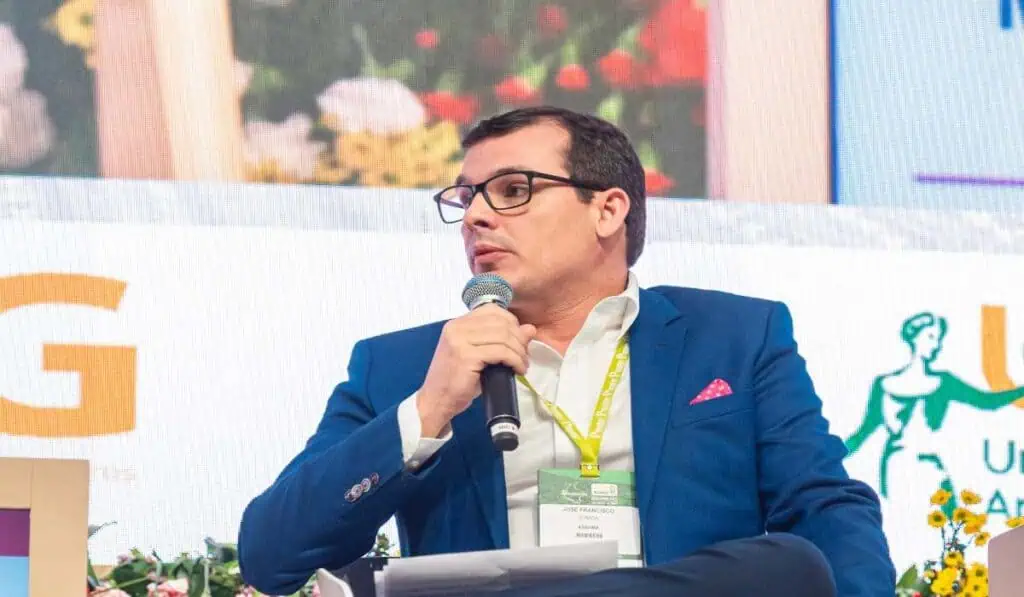 Cortes de energía en la Costa afectarían gravemente el sector bananero de Colombia Presidente de la Asociación de bananeros del Magdalena y La Guajira (Asbama), José Francisco Zúñiga Cotes. Foto: Asbama.