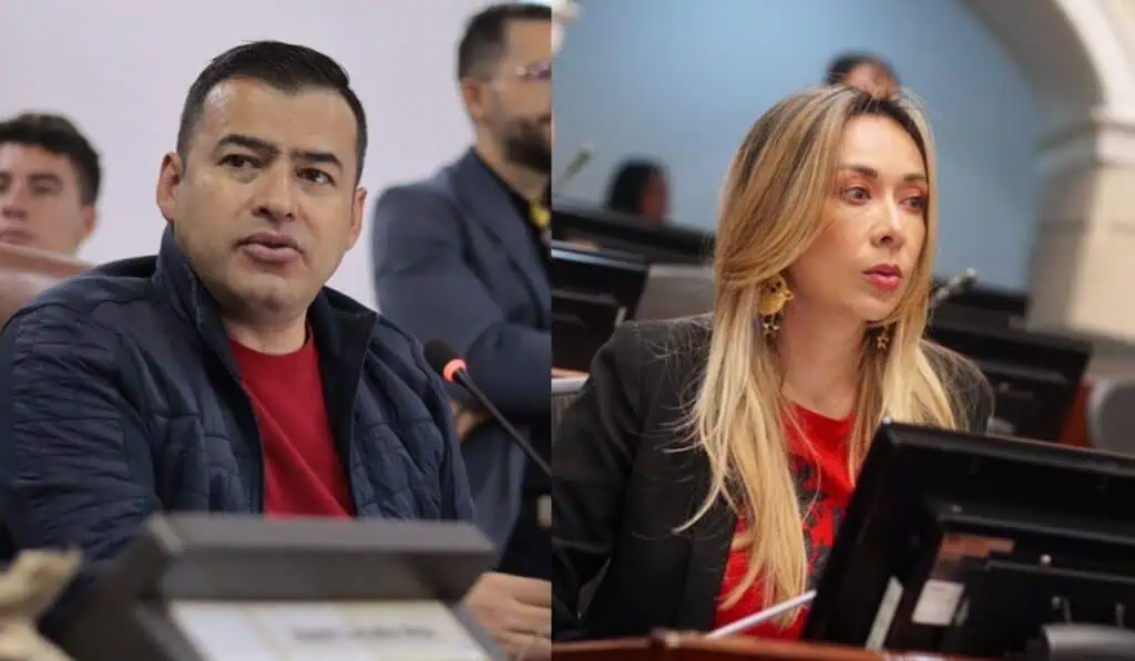 Jaime Salamanca y Katherine Miranda competirán por la presidencia de la Cámara de Representantes Representantes Jaime Salamanca y Katherine Miranda