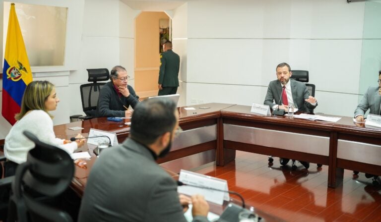 Reunión entre presidente Gustavo Petro y alcalde de Bogotá, Carlos Fernando Galán