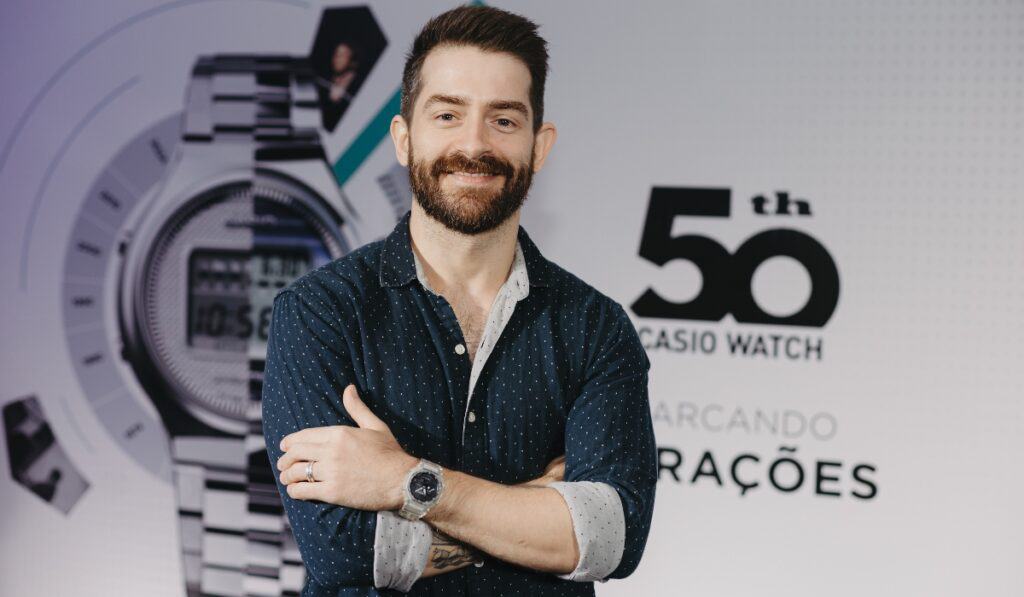 Thiago Nadoti, gerente general de relojes Casio para América Latina
