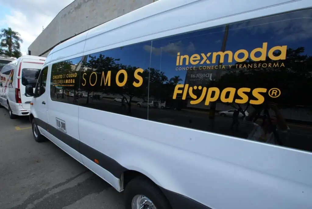 No todo el Colombiamoda son prendas, Flypass se vinculó como la marca de movilidad sostenible No todo el Colombiamoda son prendas, Flypass se vinculó como la marca de movilidad sostenible