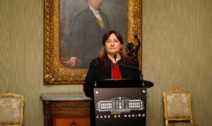ministra de Justicia, Ángela María Buitrago