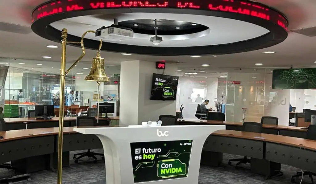 Acción de Nvidia empieza a cotizar en el Mercado Global Colombiano a $540.000 Acción de Nvidia en la bvc