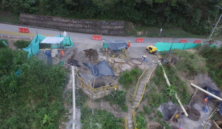 Obras en Cundinamarca.