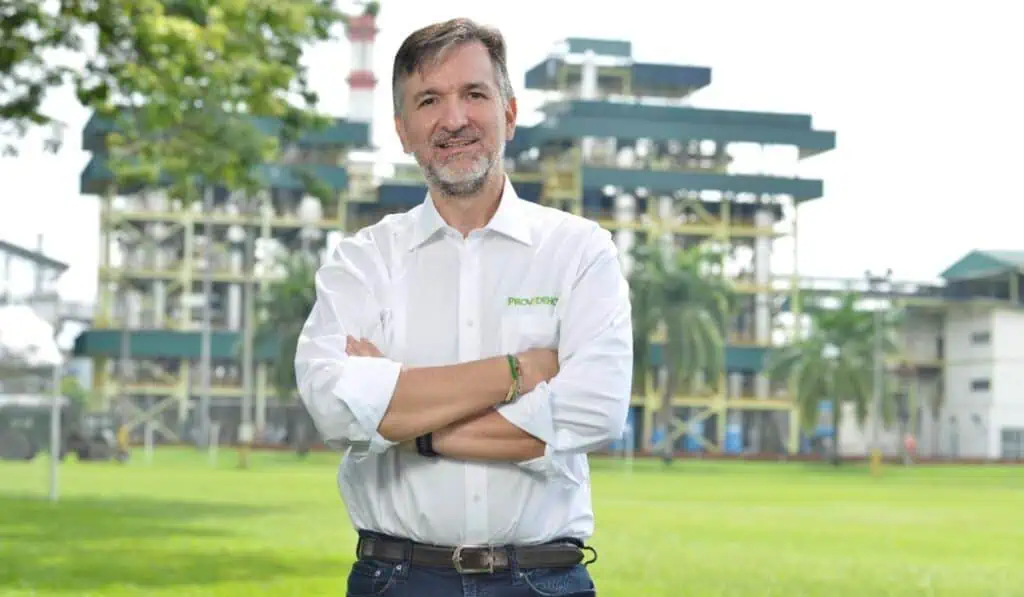 Providencia logra autosostenibilidad energética y exportó a 28 mercados en 2023 presidente de Providencia, Vicente Borrero