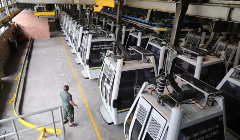 revisión y pruebas del Metrocable línea K