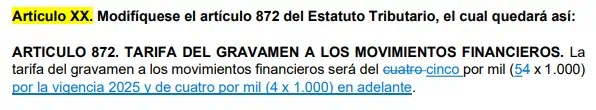Ministro de Hacienda confirma que sí existe borrador del 5x1.000 y propuesta de subir otros impuestos Artículo de la reforma tributaria de Petro