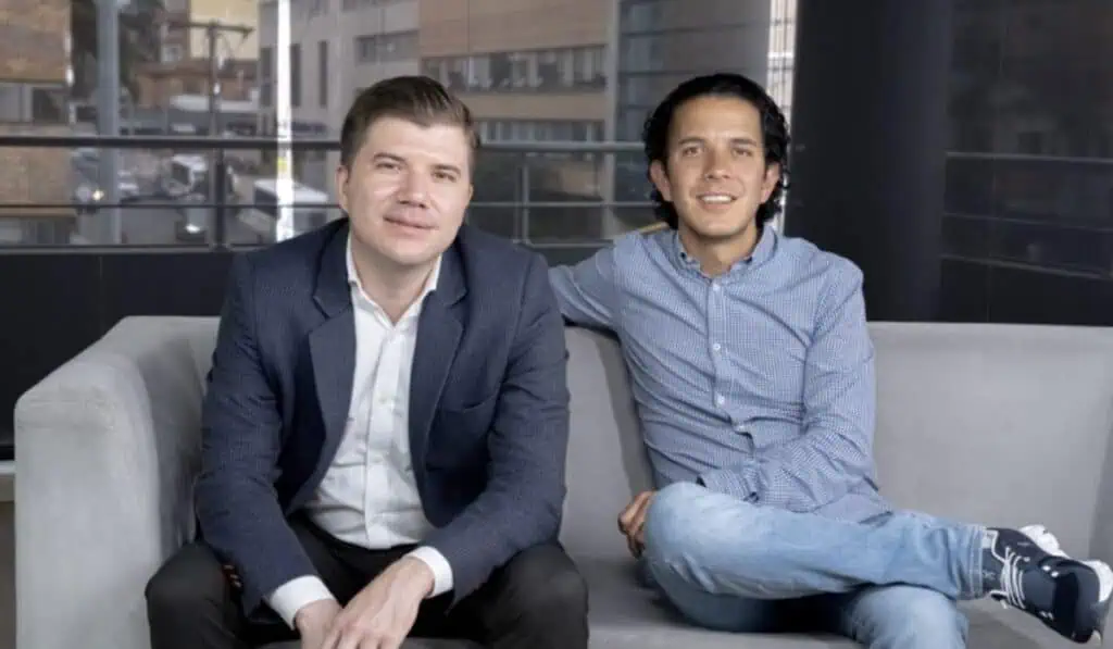 Bravo y Sura Investments anuncian alianza clave en estrategia de fondeo Camilo Quiñones (izq) Country Manager de Bravo y Daniel González (der), Country Manager de Bravo