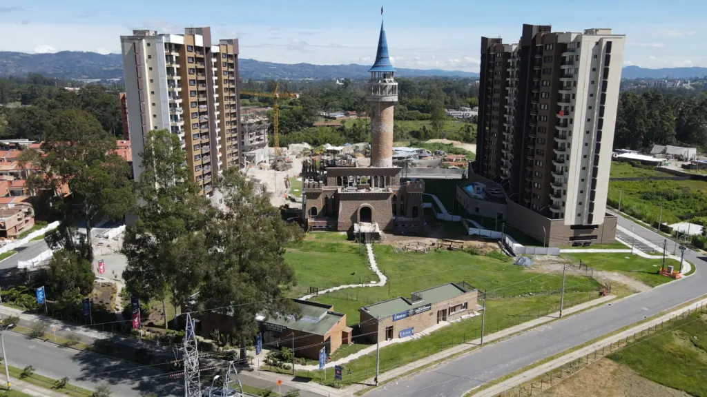 Proyecto residencial que se construye en Antioquia tendrá un castillo medieval Castillo medieval