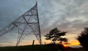 Transmisión eléctrica. Imagen: GEB