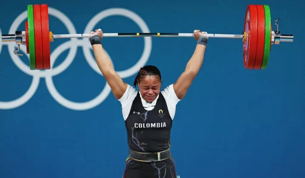 Mari Leivis Sánchez le da otra medalla de plata a Colombia en París 2024 Mari Leivis Sánchez, pesista colombiana gana medalla de plata