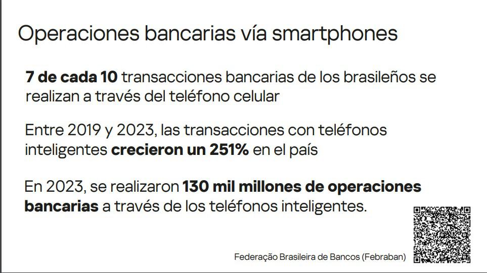 Operaciones bancarias con celulares
