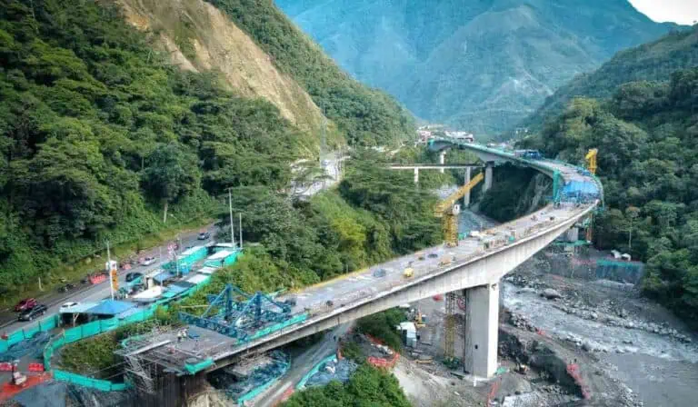 Kilómetro 58 de la vía Bogotá y Villavicencio