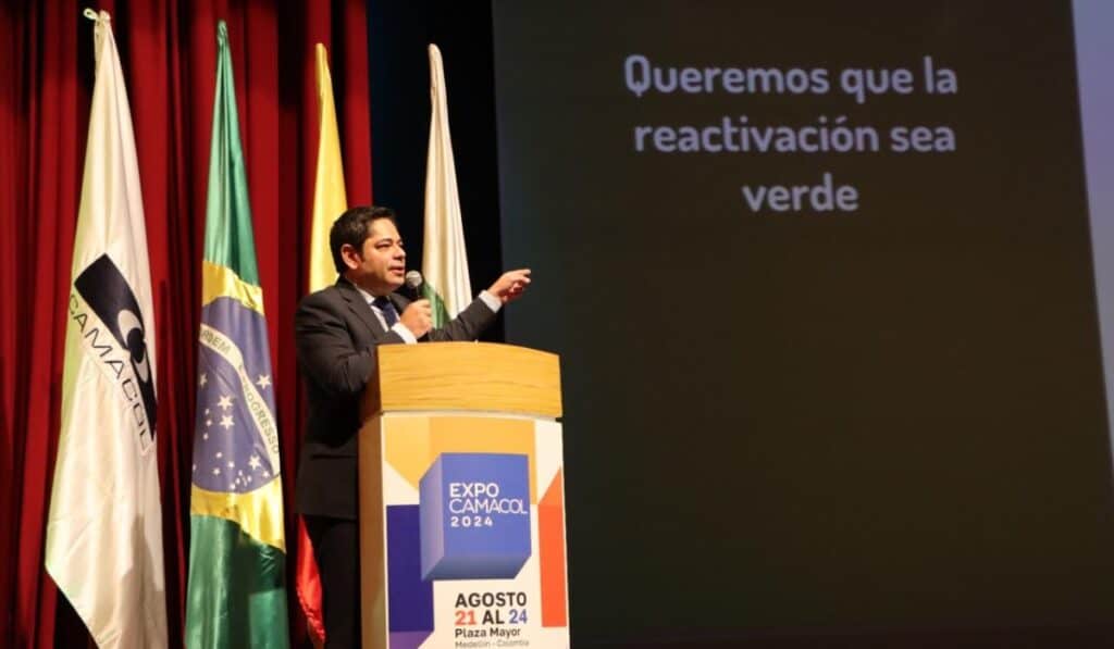 presidente de la Cámara Colombiana de la Construcción (Camacol), Guillermo Herrera