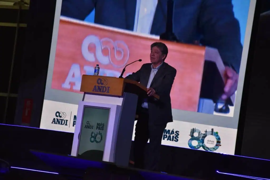 “Sacarnos de todo ese ruido de la polarización”, presidente de la ANDI en instalación de Congreso de Empresarios Presidente de la ANDI, Bruce Mac Master. Foto: ANDI.