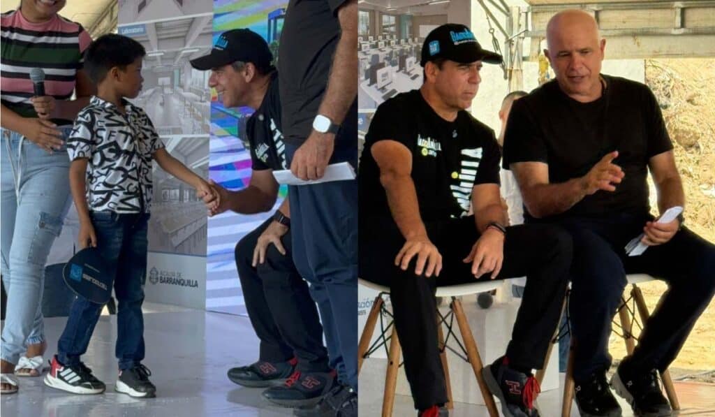 Alejandro Char y Christian Daes