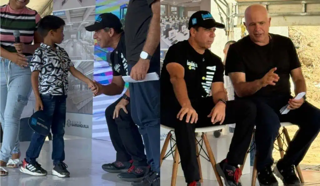 Colegio de La Playa será el más moderno de Barranquilla Alejandro Char y Christian Daes