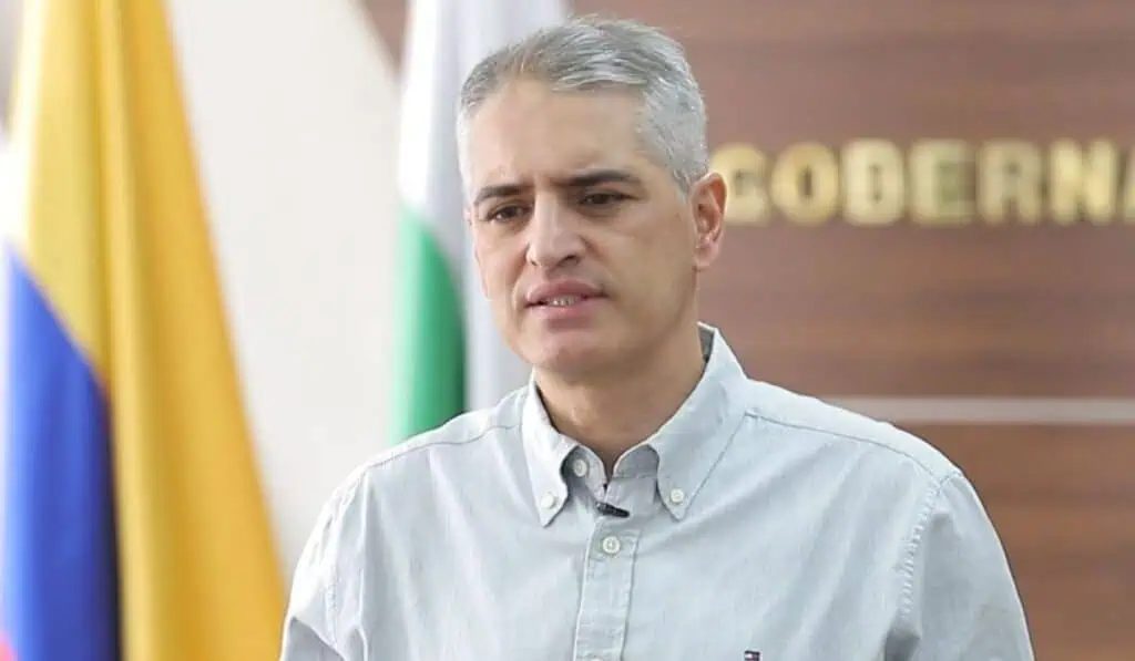 Gobernador de Antioquia pidió al gobierno de De la Espriella implementar la hora Gaviria Andrés Julián Rendón, gobernador de Antioquia. Imagen: Gobernación de Antioquia