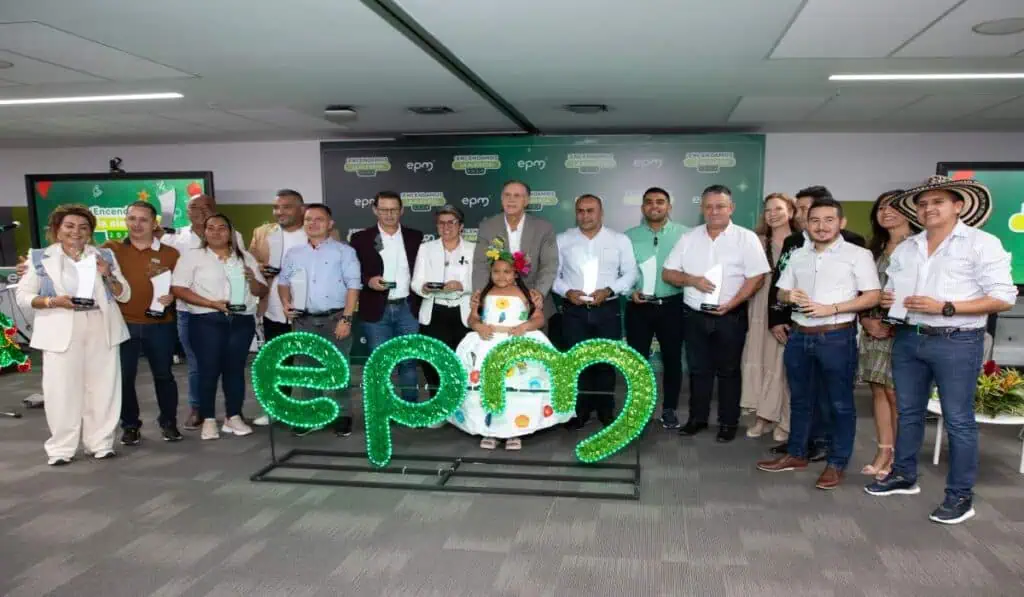 Los municipios que se iluminan con el alumbrado de EPM Encendamos la Alegría EPM