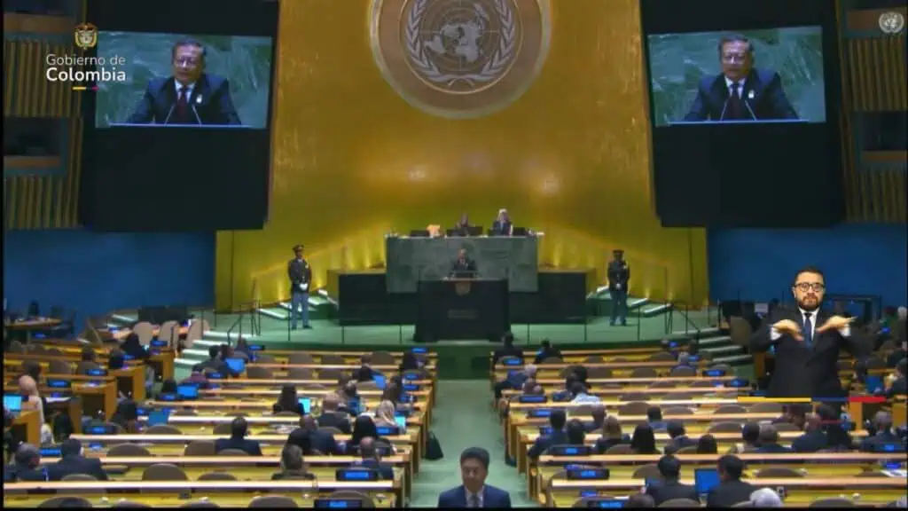 Petro critica a los líderes mundiales en la ONU: 'Nosotros hablamos, pero no se nos escucha' Petro critica a los líderes mundiales en la ONU: 'Nosotros hablamos, pero no se nos escucha'