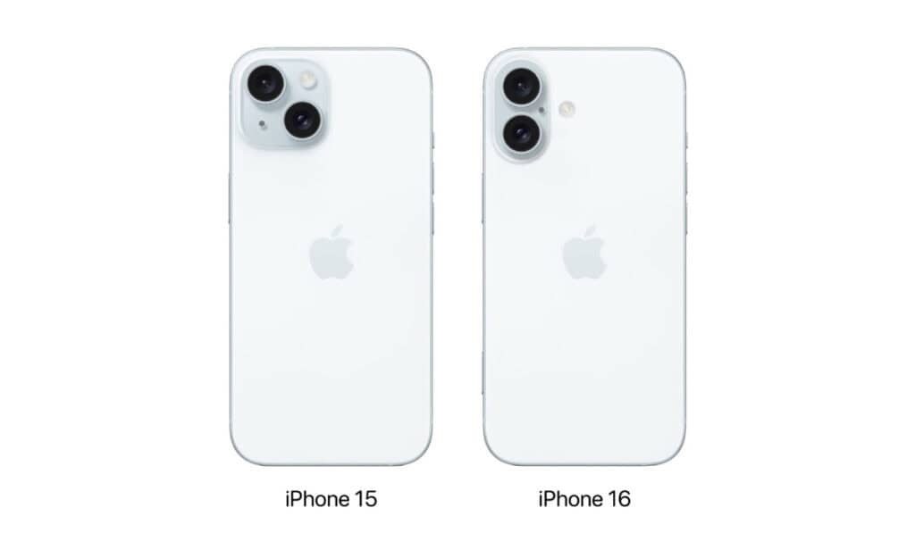 iPhone 15 y el iPhone 16