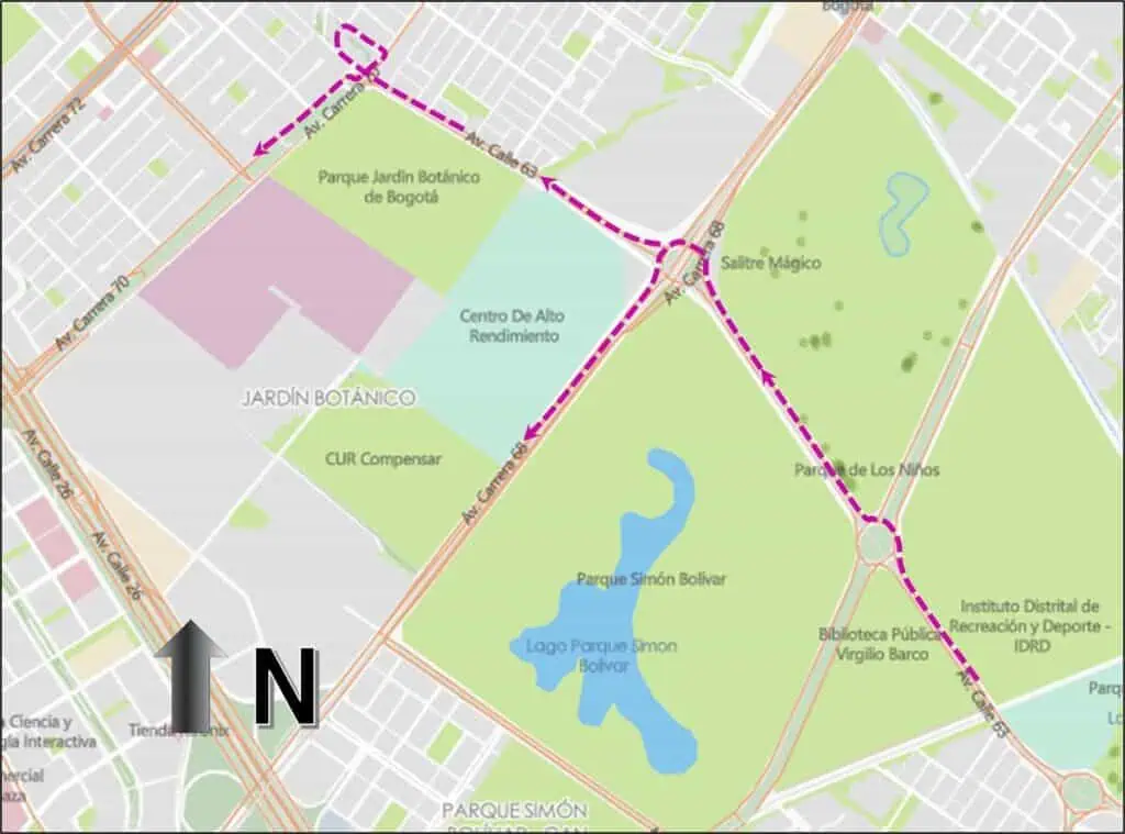 Conozca los cierres y desvíos viales por el Festival Cordillera 2024 en Bogotá Desvíos autorizados por el Festival Cordillera
