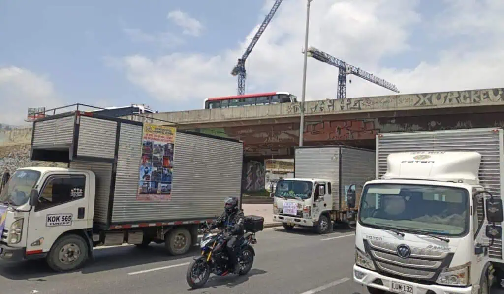 “Creemos que estamos muy cerca”: Gobierno Petro sobre diálogos por paro camionero Paro camionero en Colombia septiembre de 2024