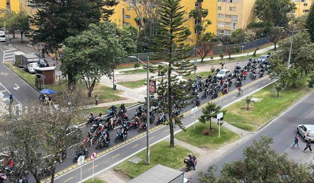 Protestas motos