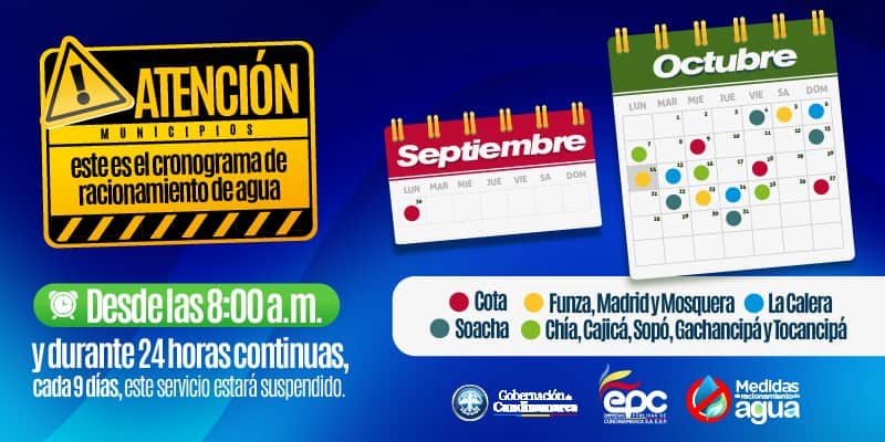 racionamiento de agua