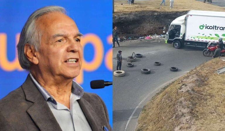 Ricardo Bonilla y paro de camioneros