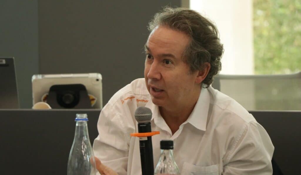 Ricardo Sierra, presidente de Celsia, durante el Investor Day 2024