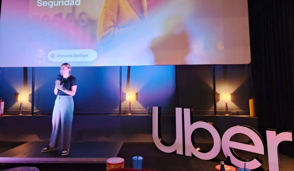 Manuela Bedoya, gerente de comunicaciones de seguridad para la app de Uber en la región Andina, Centroamérica y Caribe