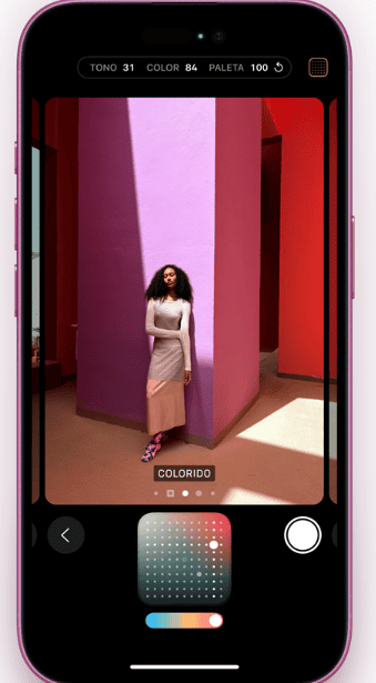 Edición de imágenes con el iPhone 16. 