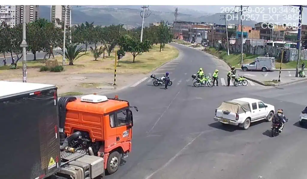 Balance de movilidad en Bogotá por manifestación de camioneros este 2 de septiembre Paro camionero en Colombia