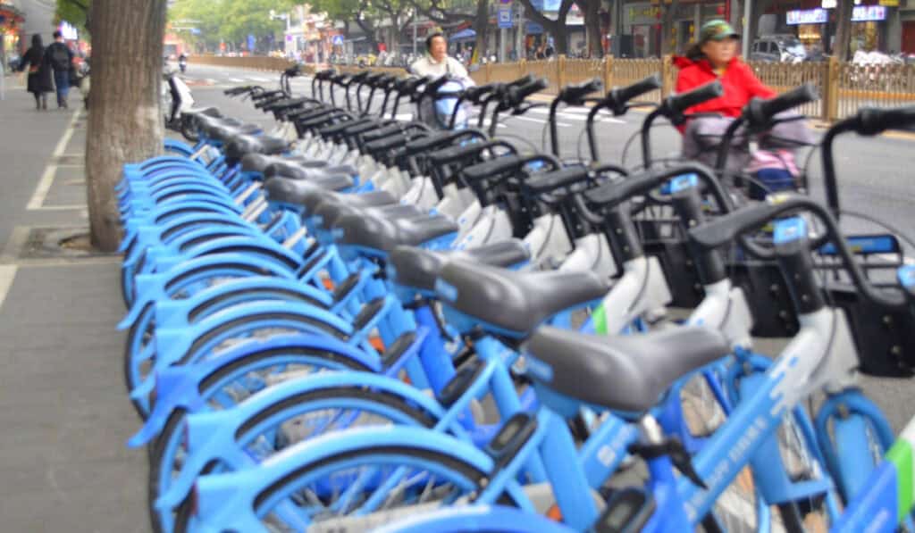 Bicicletas compartidas en China (2)