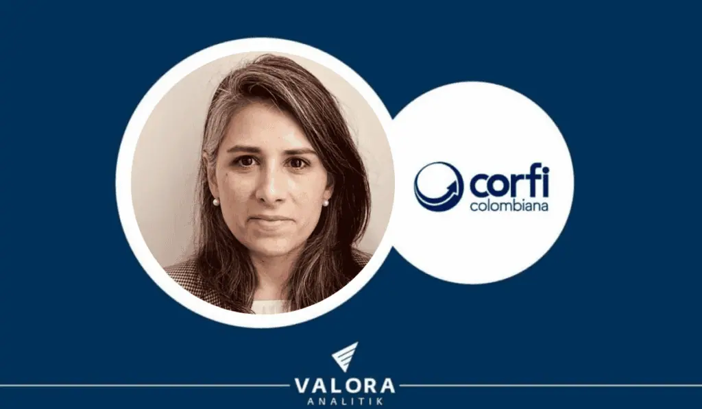 Lina Mondragón será la vicepresidenta de sostenibilidad de Corficolombiana Lina María Mondragón, nueva vicepresidenta directora de sostenibilidad y estrategia de Corficolombiana.