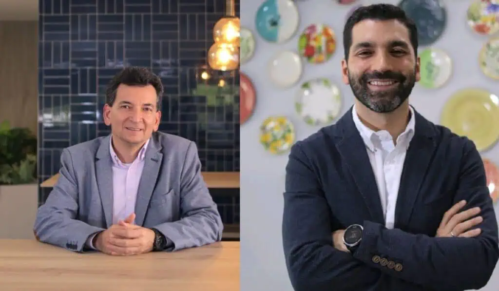 Corona anunció cambios en su equipo directivo: ¿Cuáles fueron? Alexis Bonnet, nuevo vicepresidente de la División de Baños y Cocinas de Corona y Daniel Restrepo, nuevo vicepresidente de la División de Insumos Industriales y Energía de Corona.