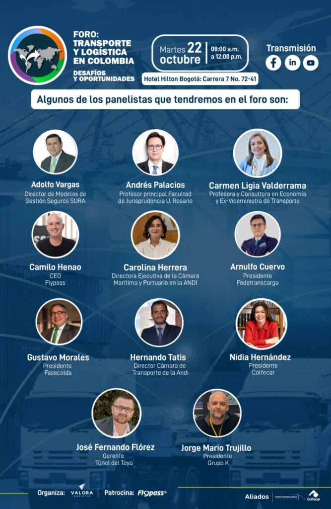 Foro Transporte y Logística en Colombia: desafíos y oportunidades