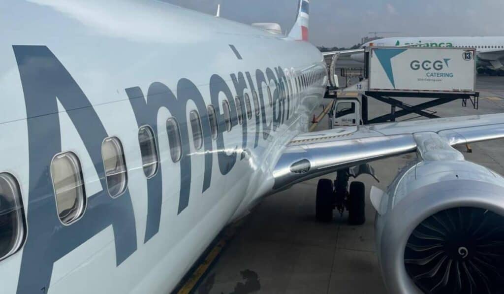 Avión de American Airlines