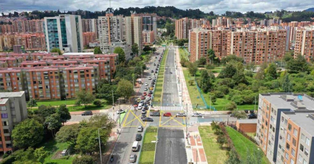 Nueva vía que conecta Avenida Boyacá con Autopista Norte