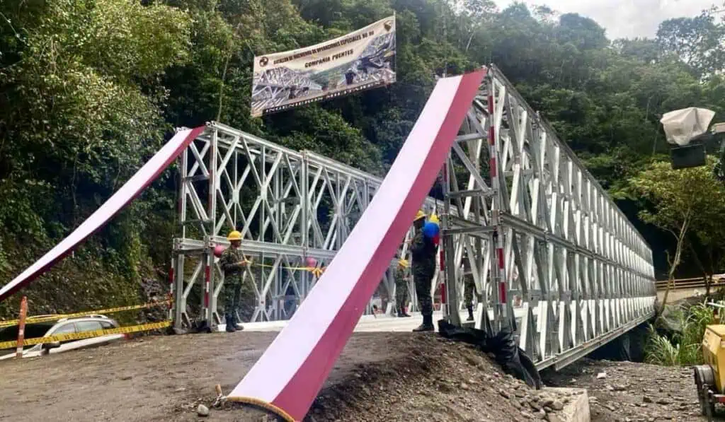 La seguridad en la infraestructura colombiana, ¿qué falta por hacer? Puente metálico en Transversal del Sisga