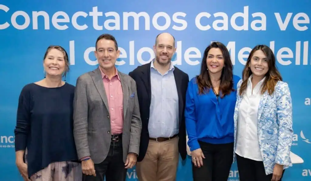 Avianca consolida operación en Medellín con 30 destinos; en 2024 se lanzaron ocho rutas Avianca