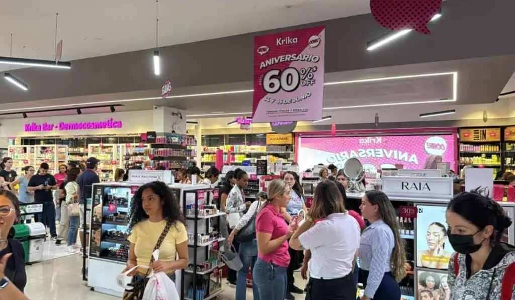 Krika lanza jornada de descuentos y espera incrementar 30 % sus ventas Krika cosméticos