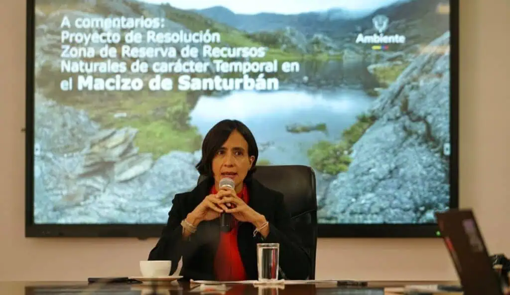 A consulta pública, proyecto de resolución para declarar zona de reserva temporal en el macizo de Santurbán MinAmbiente rompe compromisos con pequeños y medianos mineros y viola Acuerdo de Escazú: Asomineros