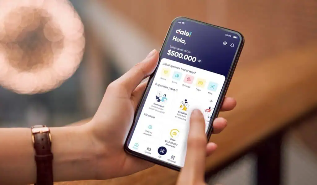 dale! escala entre las billeteras digitales de mayor crecimiento en Colombia Dale!