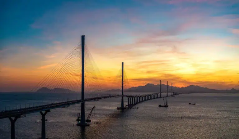 El puente Huangmaohai