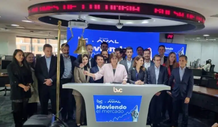 Grupo Aval colocó bonos ordinarios por $300.000 millones en Bolsa de Colombia