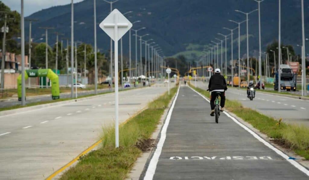 Ciclorruta que tendrá megaobra en Avenida Boyacá