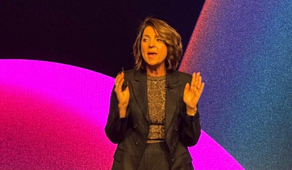 Paula Bellizia, vicepresidenta para América Latina de AWS, en el re:invent24